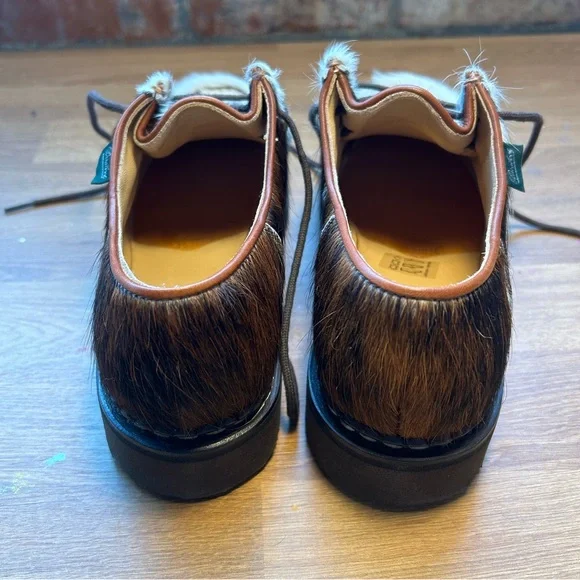 Paraboot Michael lace-up shoes in pony hair - Picture 4 of 8